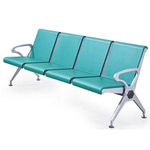 Chaise d'attente de luxe pour hôpital, banc <span class=keywords><strong>en</strong></span> métal pour sièges publics, pour salle d'attente de clinique, chaises d'attente commerciales modernes - Product Image 2