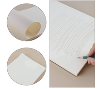 Art Supply 9 "X 12" Top Spiral Bound Sketch Book Pad Artist Sketching Drawing Pad Sans acide pour crayons de couleur graphite