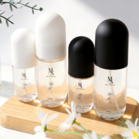 Flacon pulvérisateur de 100 ml et 200 ml en forme de capsule unique pour tonique de beauté, shampoing, soins capillaires et crème solaire