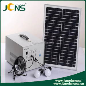 แผงโซลาร์เซลล์พกพาขนาดเล็ก JCNS ระบบไฟบ้านพลังงานแสงอาทิตย์ พร้อมไฟ LED สำหรับชาร์จโทรศัพท์มือถือ - Product Image 5