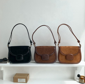 Nuevo Bolso de Hombro de Lujo para Mujer, de Felpa, Imitación de Gamuza, Bolso de Hombro de PU a la Moda para Mujer - Product Image 1