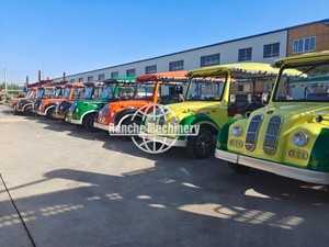 High Quality Retro Classic Electric Car Long Range Quiet Operation Easy Maintenance For Tourist Attraction <b>Transport</b> - Product Image 6