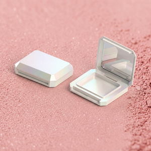 AS / PET Material Minimal Square Compact Face Powder For Cosmetic - Product Image 6