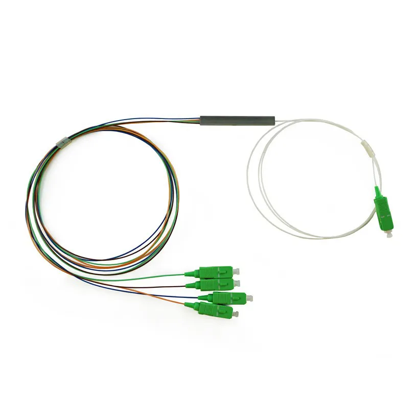 Micro tubo in acciaio FTTH PLC fibra ottica Splitter 1x8 SC UPC APC fibra ottica PLC Splitter/accoppiatore