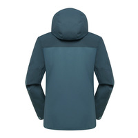 Veste unisexe légère à coque rigide, imperméable, coupe-vent, à coutures invisibles, pour sports de plein air, pêche, randonnée, avec capuche