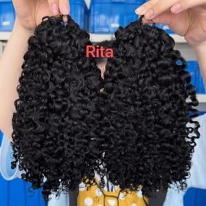 Extensiones de Cabello Humano Remy Birmano <span class=keywords><strong>Rizado</strong></span>, Doble Trama, Invisibles, <span class=keywords><strong>para</strong></span> <span class=keywords><strong>Trenzas</strong></span> Rápidas, Alta Calidad, al por Mayor - Product Image 1