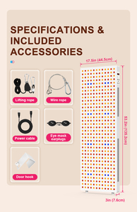 Sử dụng nhà 5 năm bảo hành hồng ngoại LED trị liệu bảng điều chỉnh cho ánh sáng đỏ trị liệu toàn bộ cơ thể hồng ngoại Bảng điều chỉnh trị liệu PDT máy - Product Image 6