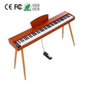 Lớn kỹ thuật số điện tử 88 phím MIDI Trắng thẳng đứng Đàn Piano Organ điện tử - Product Image 2