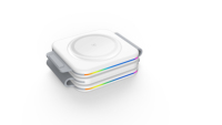 Nouvelle Station de Recharge Sans Fil Magnétique 3-en-1 Pliable 15W avec Port DC Ignifuge pour Android/Montre/Écouteurs (Modèle 2025)