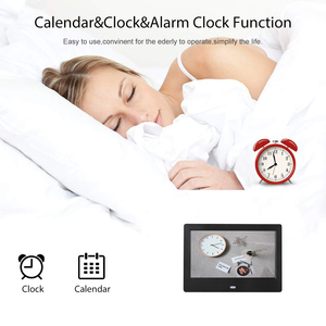 7 インチ商業広告プレーヤーボディ誘導卸売 7 インチのモーションセンサーデジタルフォトフレーム - Product Image 2