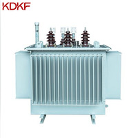Transformateur de distribution de puissance triphasé immergé dans l'huile, haute tension, abaisseur de tension, 10kV 11kV 220V 110V 500kVA