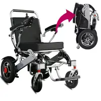 Fauteuil roulant électrique à distance entièrement automatique, fauteuil roulant portable, meilleur vendeur, 2022