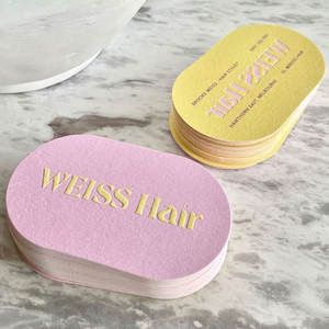 高档可定制PVC名片简约酒店迎宾信印纸板折叠袋制作优质纸张 - Product Image 1