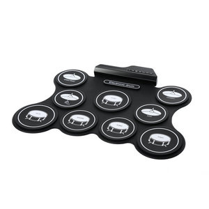 Drum Kit transfrontaliero <span class=keywords><strong>per</strong></span> la pratica domestica Jazz Drumming <span class=keywords><strong>per</strong></span> <span class=keywords><strong>bambini</strong></span> comodo <span class=keywords><strong>per</strong></span> l'apprendimento pratico di <span class=keywords><strong>batteria</strong></span> elettronica - Product Image 3