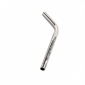 Extension en forme de S pour machines de nettoyage, longueur 100 mm, en acier inoxydable - Product Image 2