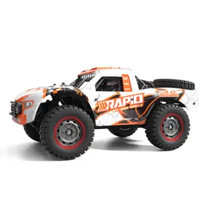 Voiture de course RC rapide SINQ130 2.4G 70 KM/H tomica LED lumière tout-terrain jouets sans balai 4x4 véhicules jouets télécommandés rc voiture tout-terrain