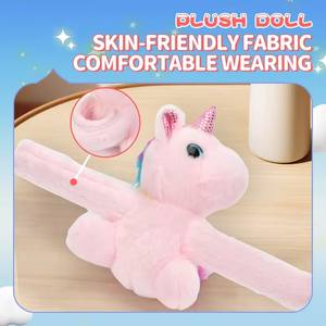 สายรัดข้อมือตุ๊กตายั<span class=keywords><strong>ด</strong></span>นุ่นสำหรับเป็นของขวัญของเล่นขนาดเล็กสำหรับสุนัข<span class=keywords><strong>แพนด้า</strong></span>แมวสัตว์ของเล่นผ้ากำมะหยี่ - Product Image 5