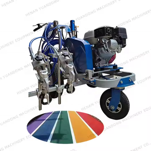 Fábrica Mano Push Line Striping Equipo Road Marking Aplicador Pintura Spray Line Marker para la venta - Product Image 1