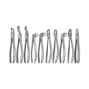 Pinzas de Extracción Dental Manuales con Recubrimiento de Titanio Avanzado, Instrumento Quirúrgico para Extracción de Dientes, Autoclavable, con Certificación CE - Product Image 2