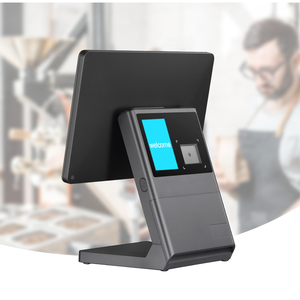 Màn hình cảm ứng Android 11.0 máy <span class=keywords><strong>POS</strong></span> tất cả trong một tiền mặt đăng ký hệ thống <span class=keywords><strong>POS</strong></span> cho nhà hàng - Product Image 4