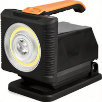 Vielseitiger 18V Akku-betriebener LED-Flutlichtstrahler 10 Verbindungsoptionen Spot- und Flutlicht-Modi