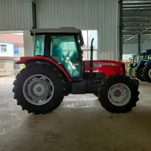 Massey Ferguson 385 mf 375 traktor 110hp, 1104, 4wd, 4 silinder mesin diesel dengan bagian traktor aksesoris pertanian