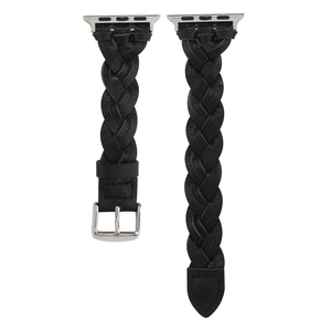 <span class=keywords><strong>Correa</strong></span> de cuero para <span class=keywords><strong>reloj</strong></span> de pulsera, <span class=keywords><strong>Correa</strong></span> tejida delgada para <span class=keywords><strong>Apple</strong></span> Watch, trenzada - Product Image 6