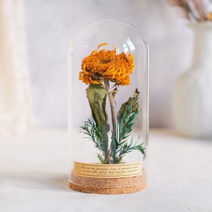 Cubierta de cristal de girasol Retro hecha a mano, decoración de estantería de micropaisaje, espécimen de planta conservada creativa, Idea de regalo de cumpleaños - Product Image 4