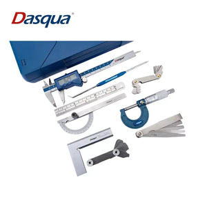 Calibrador Digital Dasqua 0-150mm, Transportador de Ángulos 0-180 Grados, Micrómetro Exterior 0-25mm, Medidor de Radios, Medidor de Espesores, Metrología - Product Image 5