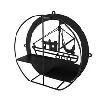 Support de plantes en fer noir de forme ronde, prix d'usine, taille personnalisée, pour bureau, décoration moderne pour la maison