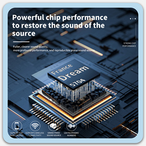KIMFBAY controlador de piano 88 teclas de piano eléctrico profesional de piano de estudio - Product Image 4