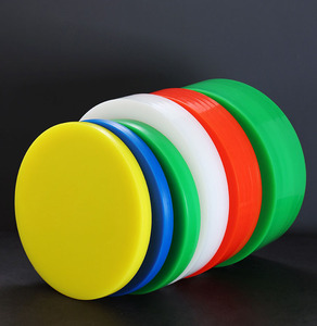 Planche à découper en UHMWPE HDPE, ensemble de planches à découper colorées rectangulaires <span class=keywords><strong>10x15</strong></span>, 2,0 cm d'épaisseur, qualité alimentaire, résistant aux UV, non toxique, durable - Product Image 4