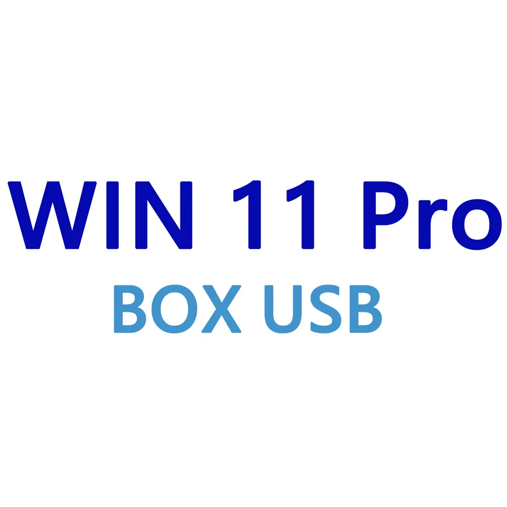 Win 11 Pro USB Box 100% הפעלה מקוונת Win 11 Pro Box USB Win 11 Pro 6 חודשים אחריות משלוח מהיר