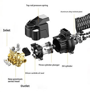 Lavadora de Carro de Alta Pressão para Uso Doméstico, Máquina de Lavagem de Carro Portátil - Product Image 5