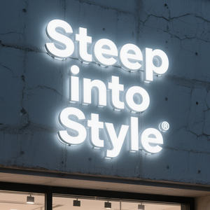 Letreros personalizados grandes con iluminación frontal y retroiluminada para exteriores, letrero de iluminación Led para edificios, letreros negros con letras de pared para negocios de tiendas - Product Image 1