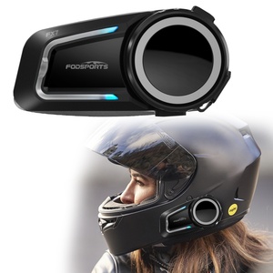 EU Hot Selling Fodsports FX7 2000M Motorcycle 10 Riders Mesh Wireless Headphone - Product Image 1
