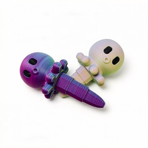 Espada Retráctil de Pulpo Impresa en 3D, Lindo Juguete Antiestrés de Pulpo, Espada de Juguete para Niños, Regalo Artesanal de Decoración para el Hogar - Product Image 4