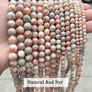 Perles rondes en vrac de couleur marron, prix d'usine, 6mm, 8mm, 10mm, perles d'oeil de tigre jaune naturel pour bijoux de bricolage