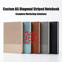 Carnet de notes A5 à couverture rigide en cuir PU personnalisé avec impression promotionnelle, fabricant de carnets avec stylo