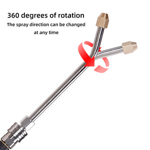 Asta di Prolunga <span class=keywords><strong>per</strong></span> <span class=keywords><strong>Pulizia</strong></span> Condizionatori in Acciaio Inox, Rotazione a 360 Gradi - Product Image 4