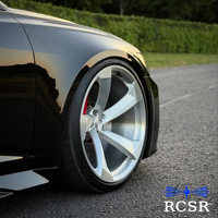 Jantes en alliage d'aluminium RCSR Aftermarket de 17 à 20 pouces pour AUDI RS5, design à déport profond avec rayons de 8J de largeur, boulons inclus