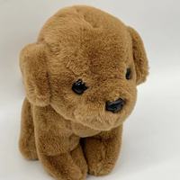 Mignon chien Teddy 18cm marron jouets en peluche dessin animé Animal chien debout Teddy chien jouets pour enfants joli cadeau