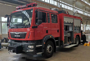 Vente chaude de nouveaux camions de pompiers diesel à transmission manuelle utilisés par les pompiers en usine - Product Image 2
