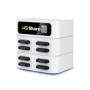 Stazione di Ricarica Portatile con Protezione da Sovraccarico e Cortocircuito, 8 Slot, Funzionamento con Codice QR, 60W, Noleggio, 5000mAh, Power Bank Condiviso - Product Image 2