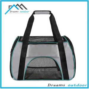 Bolsa de Transporte para Perros con Malla Lateral y Superior, Aprobada por Aerolíneas, de Fábrica BSCI, Adorable Bolsa de Transporte para Mascotas - Product Image 2