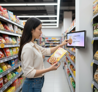 2025 Hot Windows Android Price Checker Machine para escaneo de supermercados
