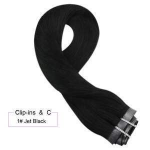 Extensions de cheveux vierges bruts de grade 12A, double épaisseur, Remy, en bande adhésive invisible, pour une pose sans couture - Product Image 4