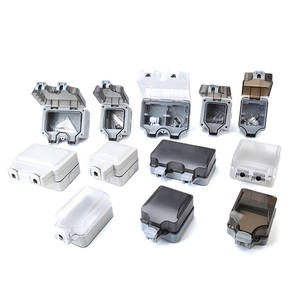 Boîtier de <span class=keywords><strong>prise</strong></span> étanche SFE IP66 1 ou 2 postes, multifonctionnel, 16A, type multiprise murale - Product Image 5