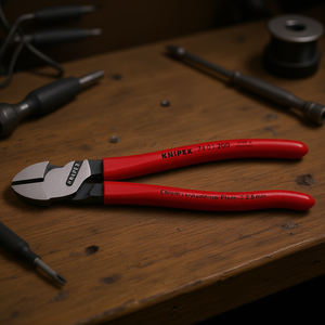 Alicates de Corte Diagonal Knipex de 200 mm, Acero al Cromo Vanadio, para Cortar Alambres de 2.5 mm - Product Image 2