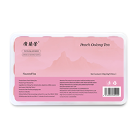 OEM Perzik Oolong Fruitthee Zakjes Natuurlijke Perzik Smaak Gemengd met Hoogwaardige Oolong Thee Verfrissende & Suikervrije Kruidenthee
